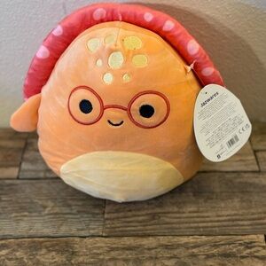 Squishmallow Kellytoy Caine the Leatherback Turtle 8” NWT